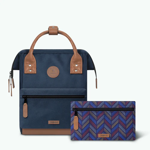 Adventurer Small Chicago Backpack, Navy Blue