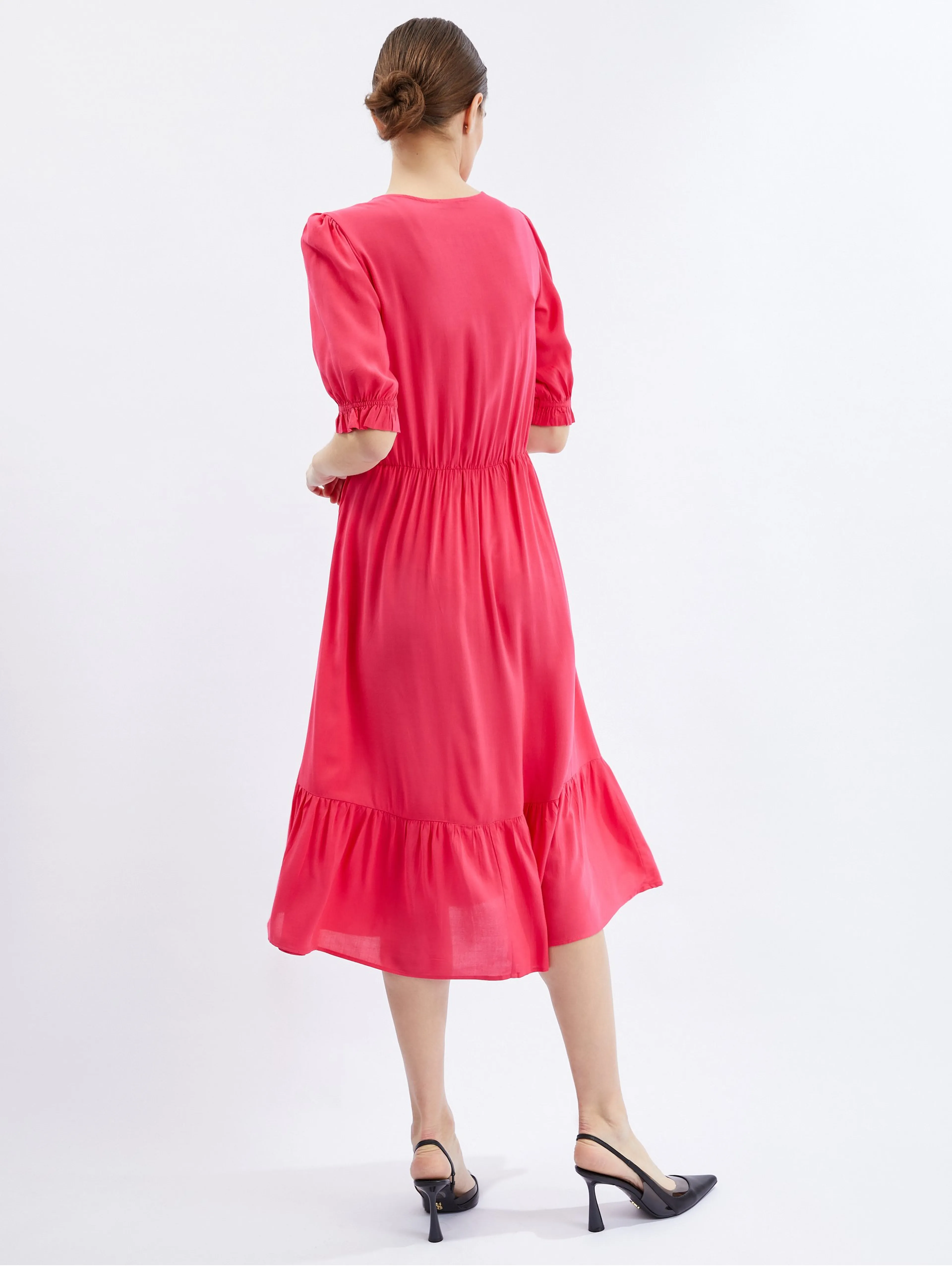 Dunkelrosa Damenkleid ORSAY