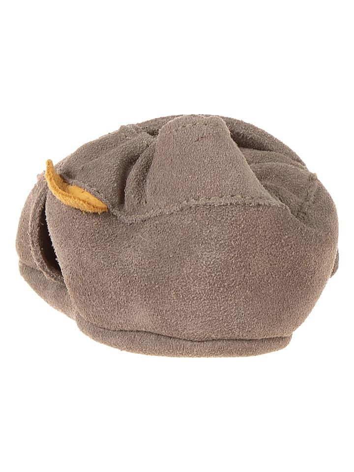 lamino Leder-Krabbelschuhe in Grau günstig kaufen 22/23
