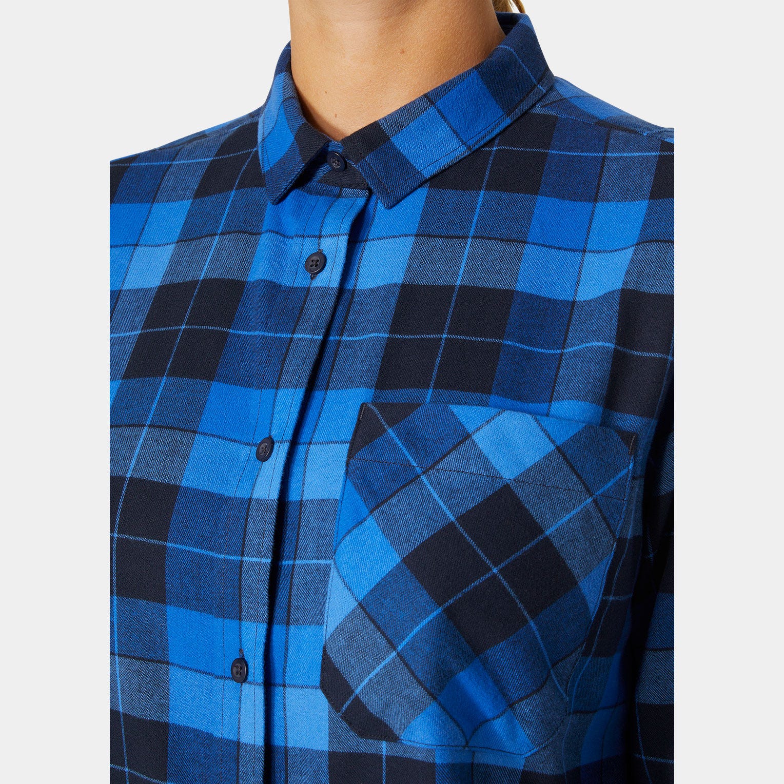Women's Lokka Organic Flannel Long Sleeve Shirt