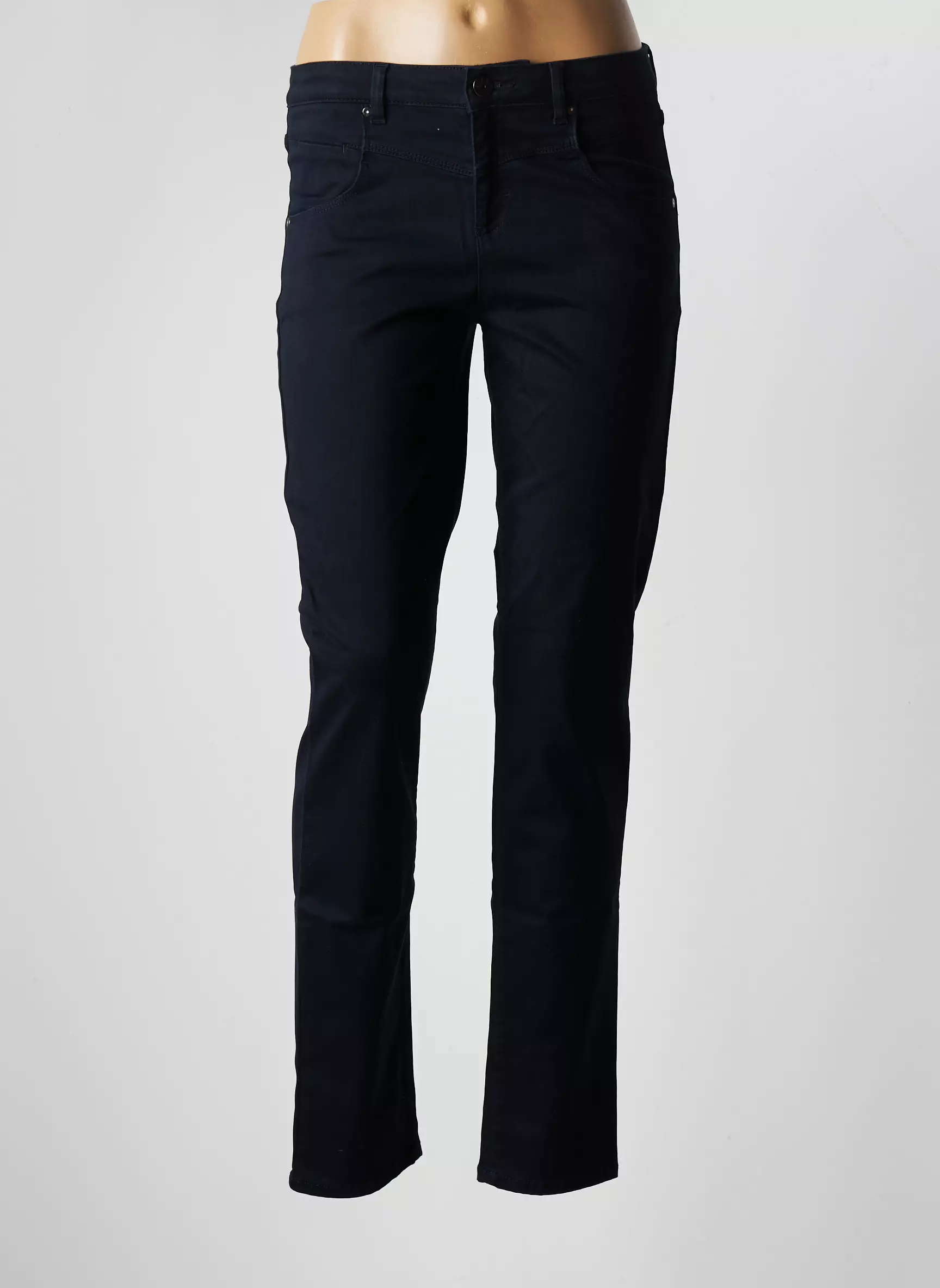 Brax Pantalons Slim Femme couleur bleu