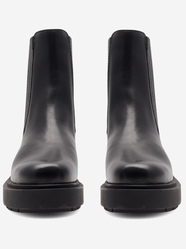 Lasocki Leder-Chelsea-Boots in Schwarz günstig kaufen