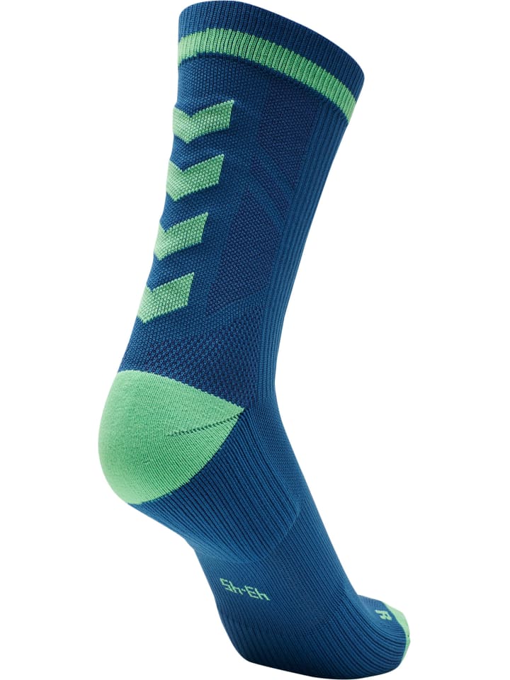 Hummel Hummel Low Socken Elite Indoor Erwachsene in GREEN ASH/BLUE CORAL günstig kaufen