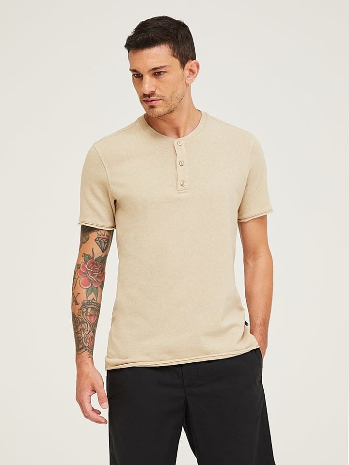 Sisley Shirt in Beige günstig kaufen S