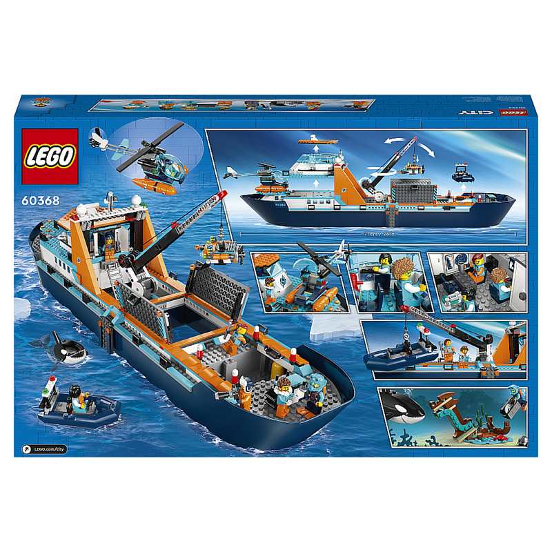 60368 Le navire dexploration arctique, LEGO City