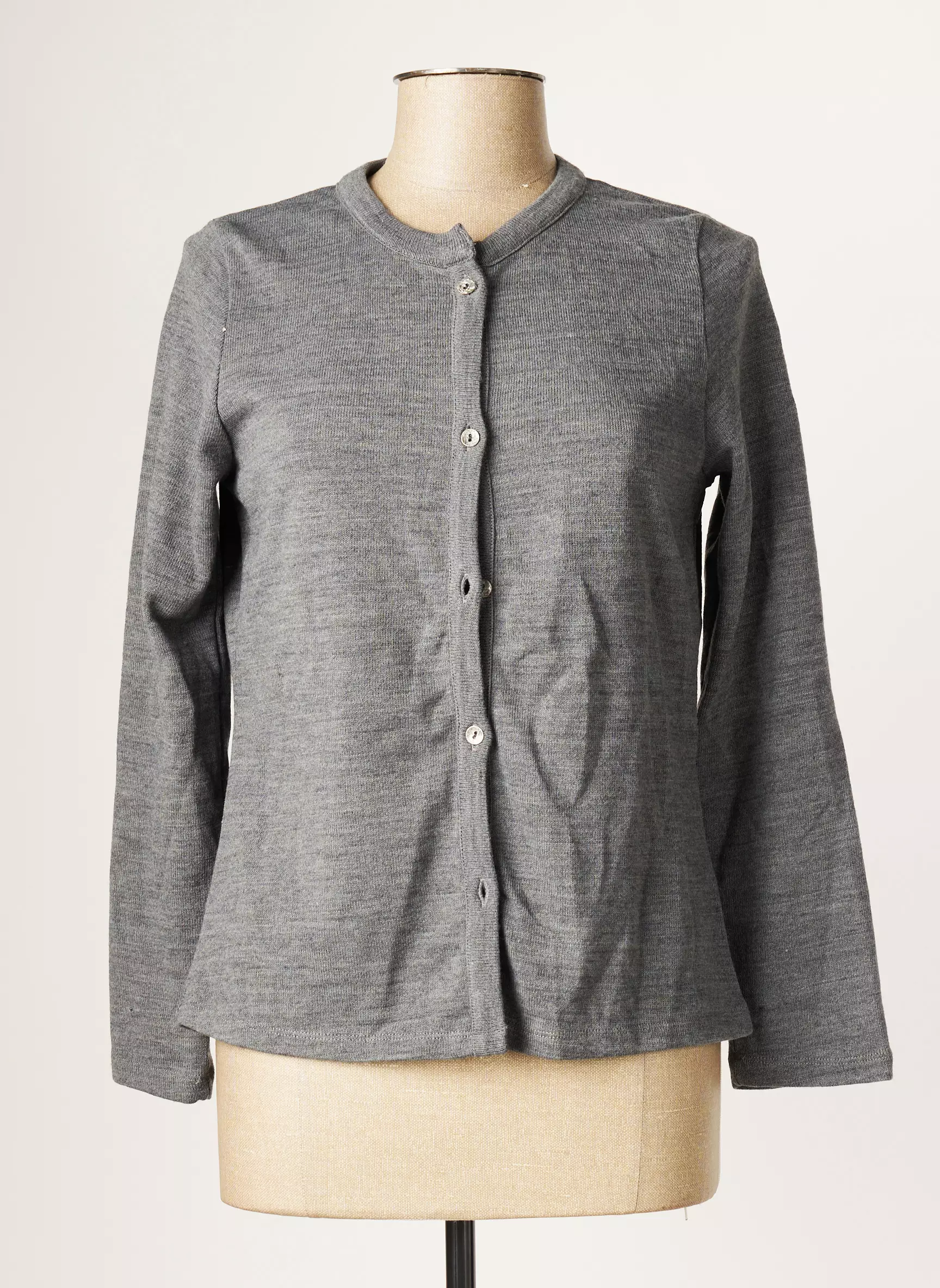 Maloka Cardigans Femme couleur gris