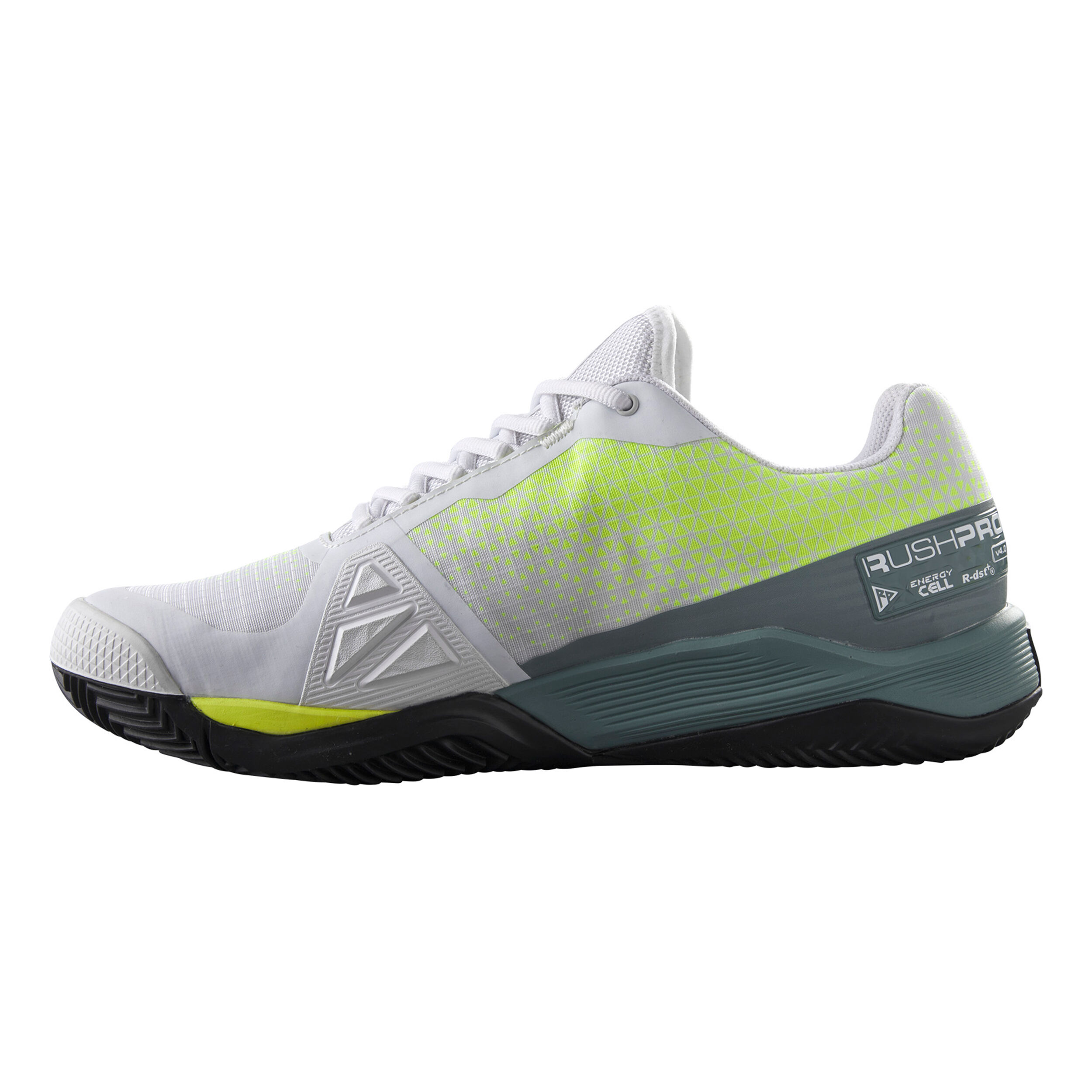 Rush Pro 4.0 Sandplatzschuh Herren - Weiß, Grau