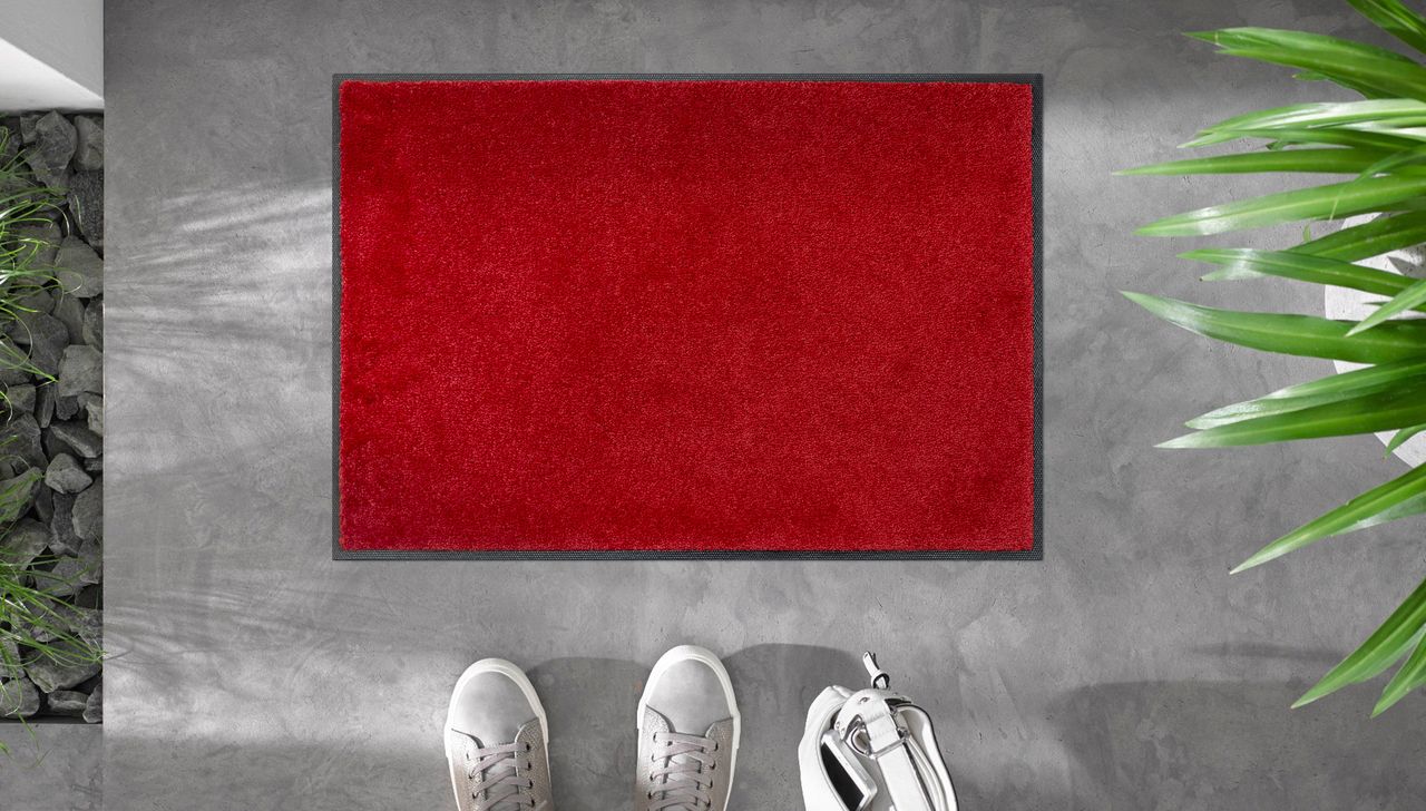 Fuma Rutschfeste Fußmatte Regal Red 60 x 40 cm
