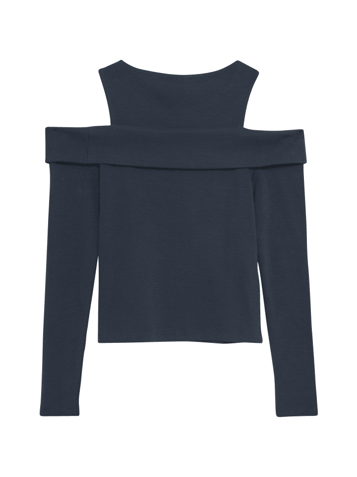 s.Oliver T-Shirt langarm in Blau günstig kaufen
