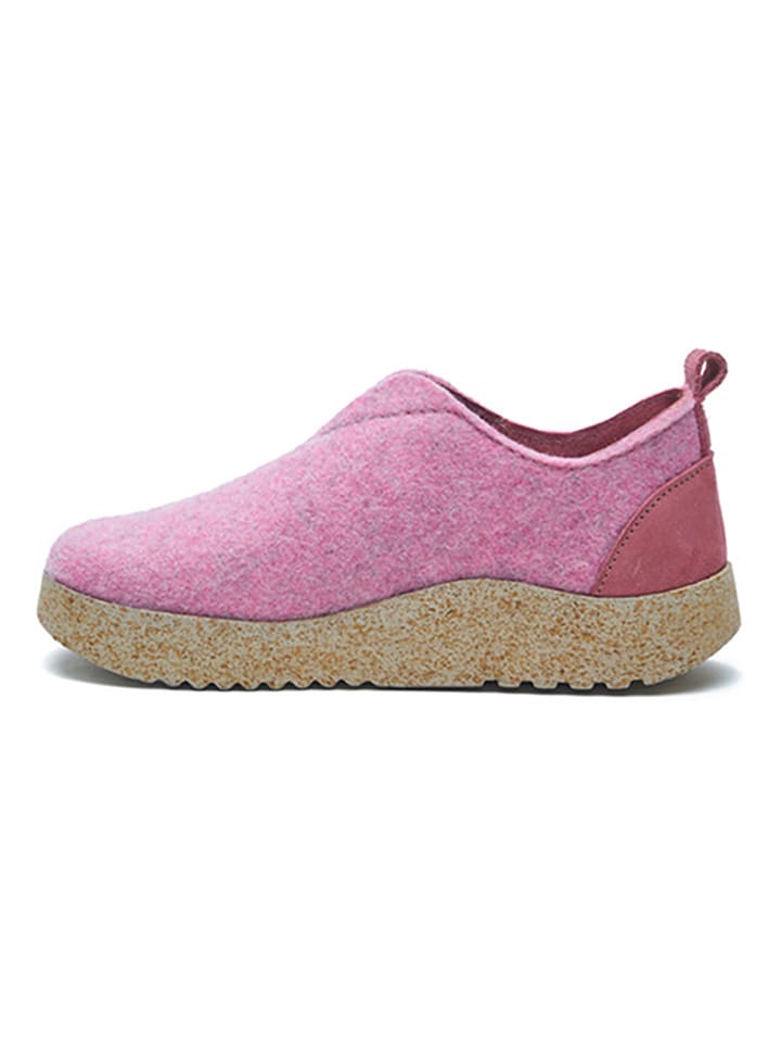 Comfortfusse Hausschuhe in Rosa günstig kaufen