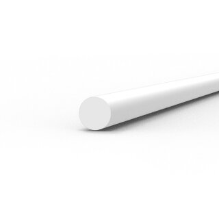 Styrene Strip - Rod 1.00 diameter x 350mm (10)