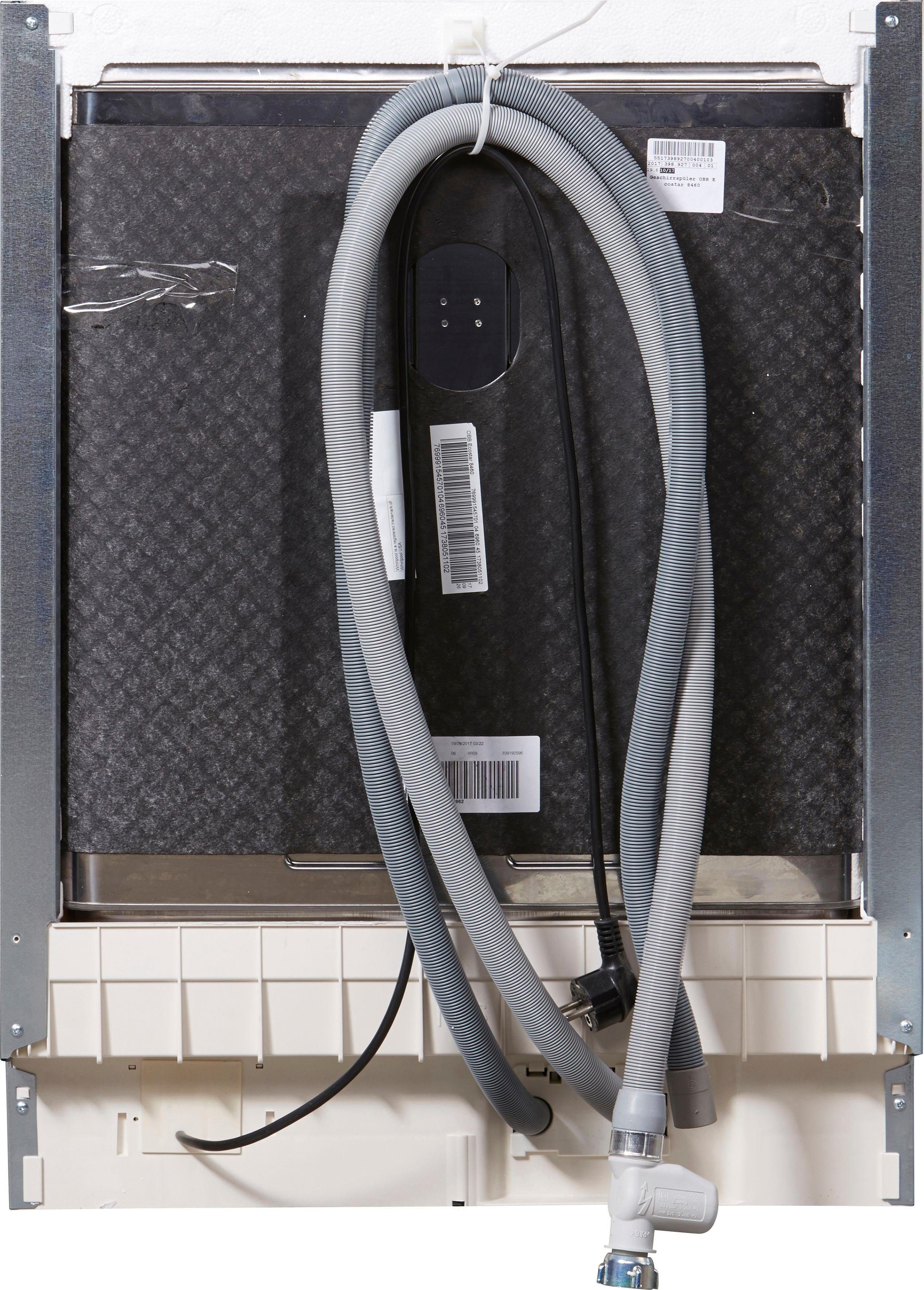 BAUKNECHT teilintegrierbarer Geschirrspüler, OBB ECOSTAR 8460 (2), 14 Maßgedecke