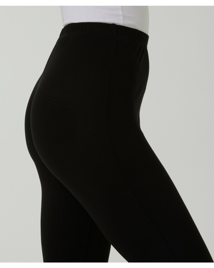 Schwarze Leggings