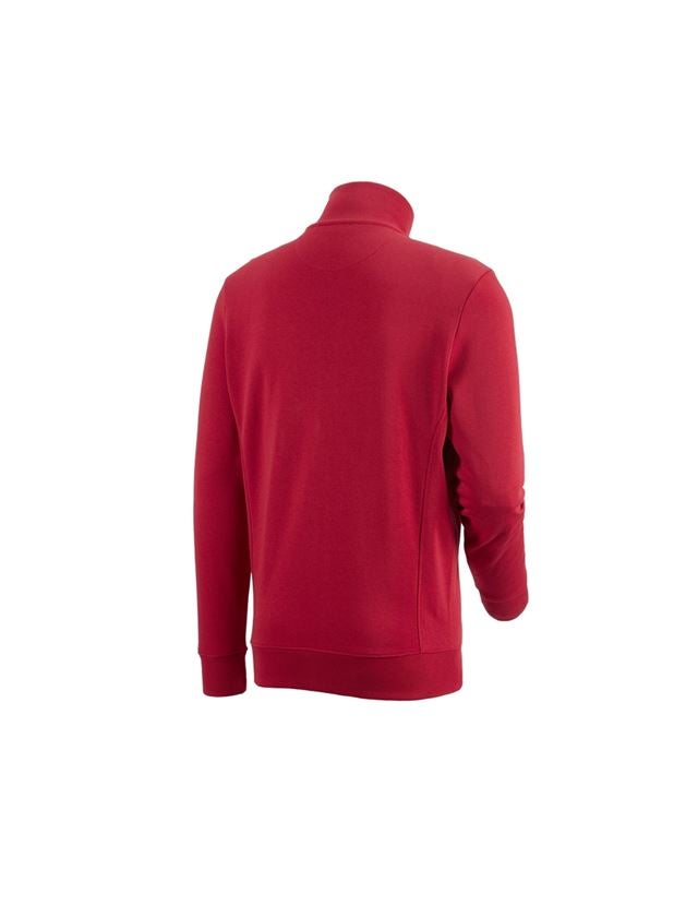 e.s. Sweatjacke poly cotton