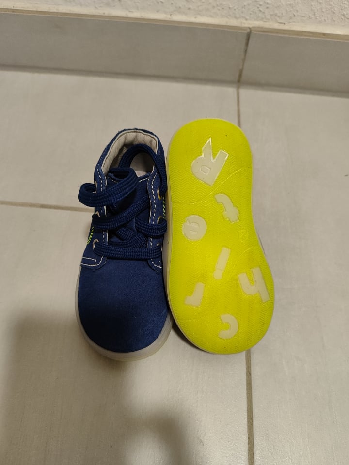 Richter Shoes Leder-Lauflernschuhe In Blau günstig kaufen 21