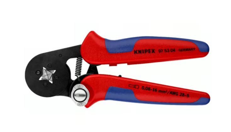 Clește de sertizare auto-reglabil Knipex 97 53 04 SB 180 mm