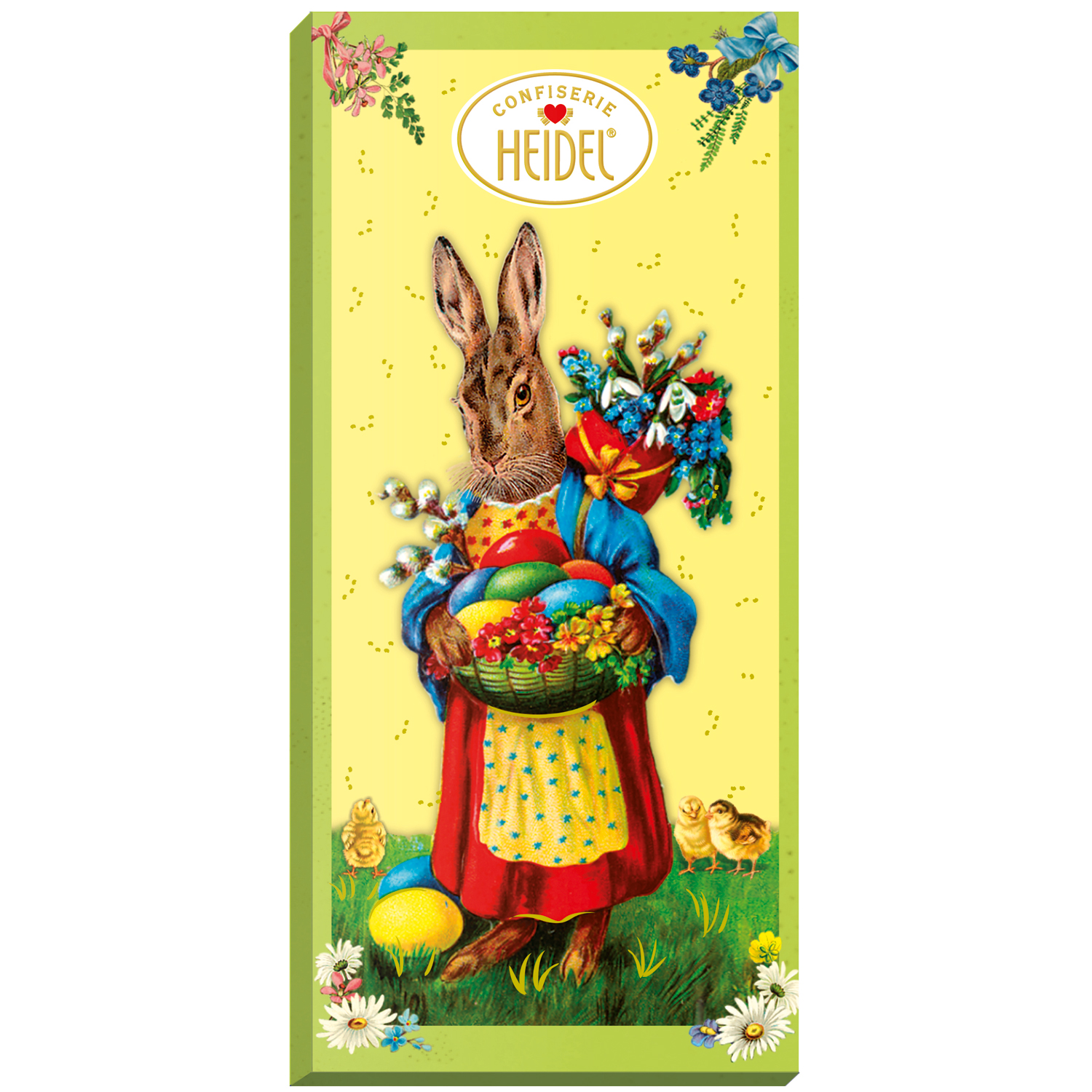 Heidel Oster-Nostalgie Choco-Grüße 100g