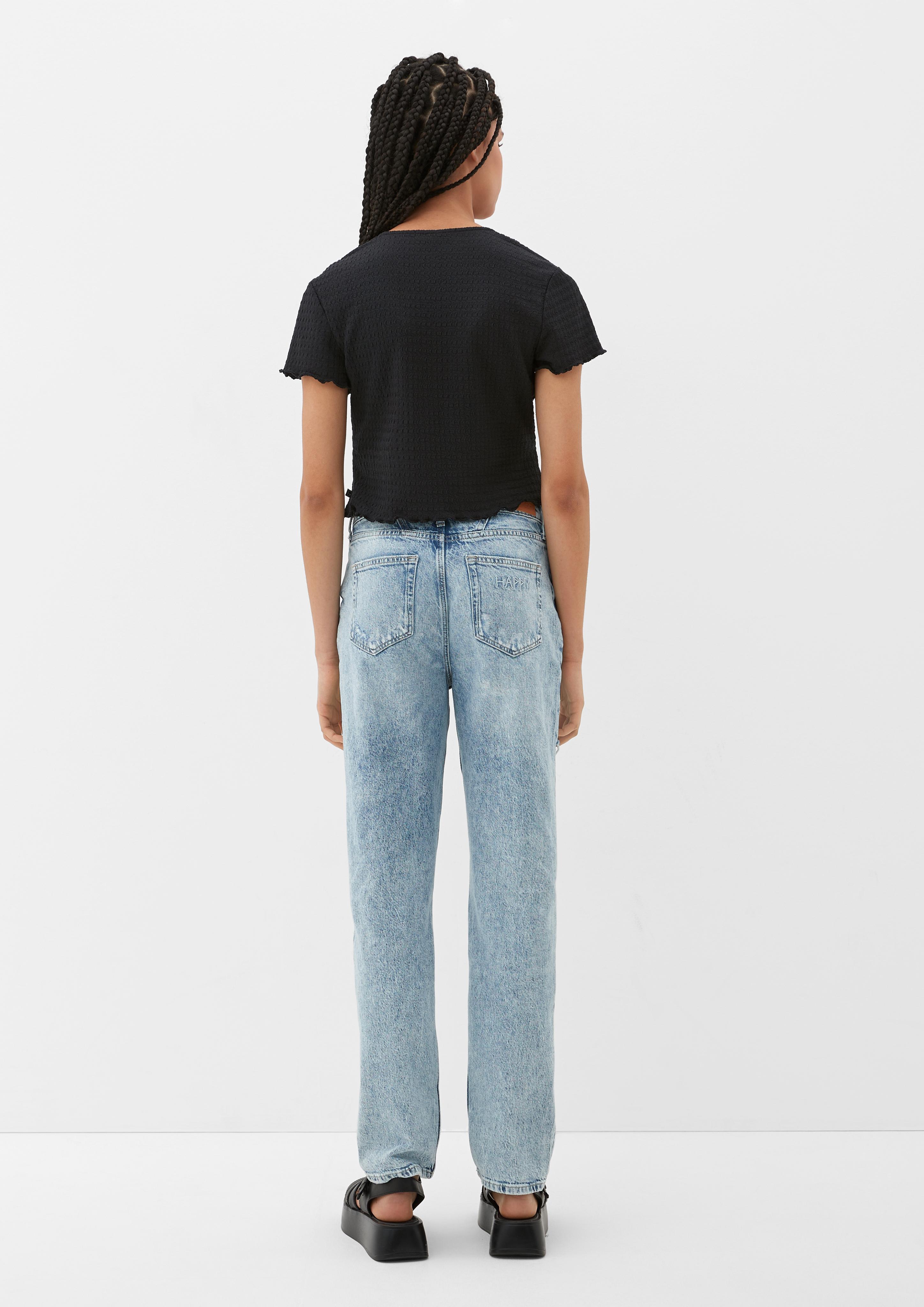 Blusenshirt mit Bindeband  2132981-9999