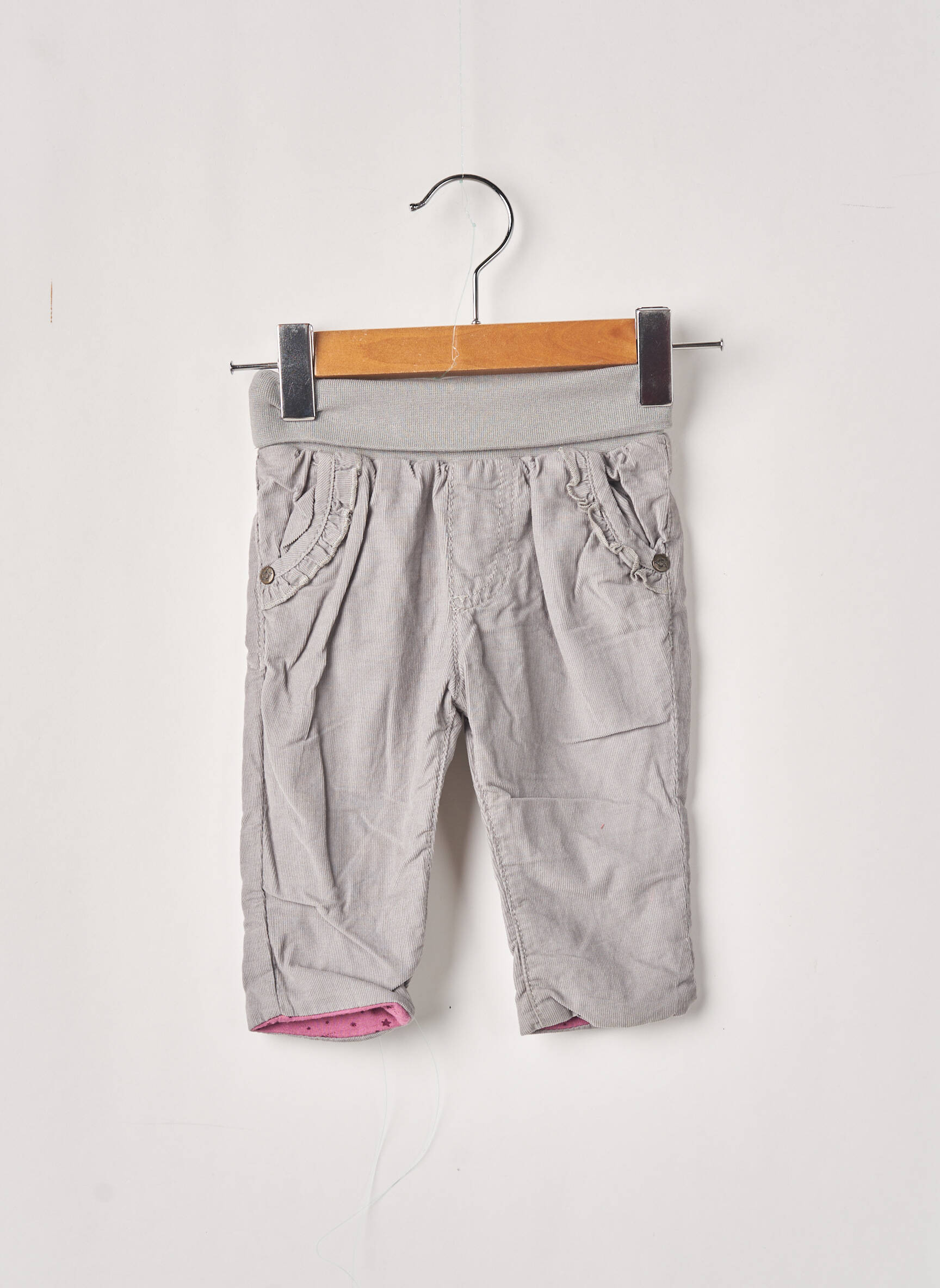 Sterntaler Pantalons Droits Fille couleur gris