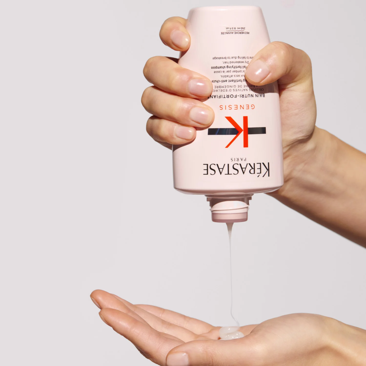 Genesis Bain Nutri-Fortifiant - Vahvistava shampoo, Ravitseva shampoo, Korjaava shampoo, Hiustenlähtöä ehkäisevä shampoo