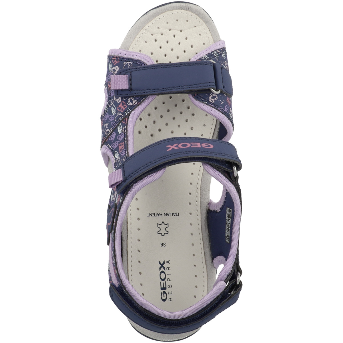 Geox J S.Whinberry G.D Sandale dunkelblau