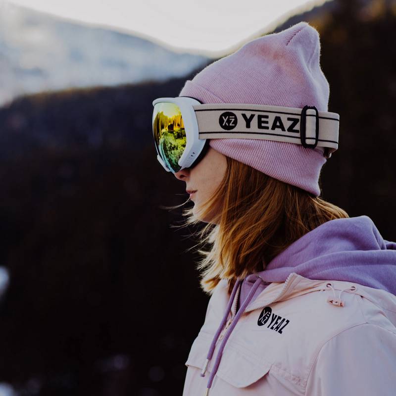 YEAZ BLACK RUN Skibrille