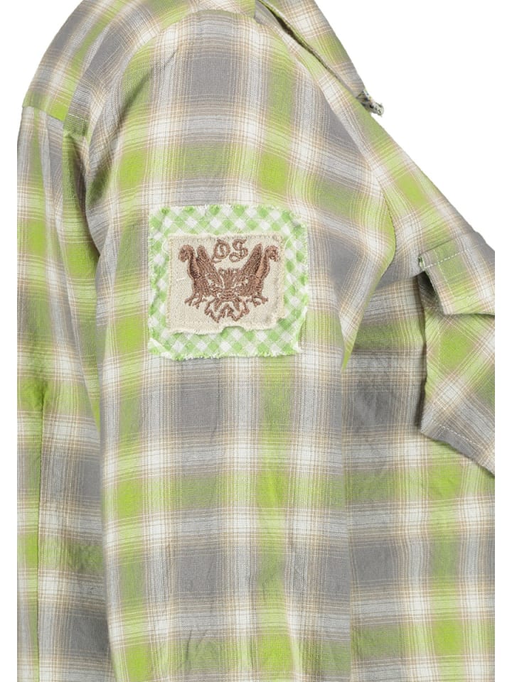 OS-Trachten Trachtenbluse Omupe in giftgrün günstig kaufen