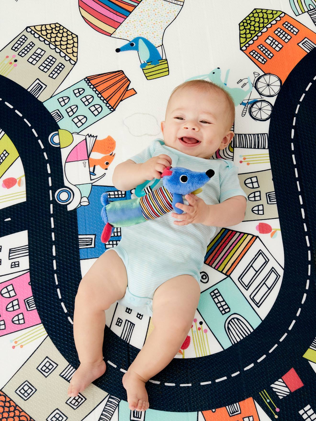 Skip Hop Wendbarer Baby Spielteppich VIBRANT VILLAGE SKIP HOP - mehrfarbig
