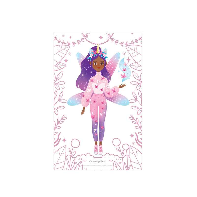 Livre Défilés de mode, princesse licorne - Deux Coqs d’Or