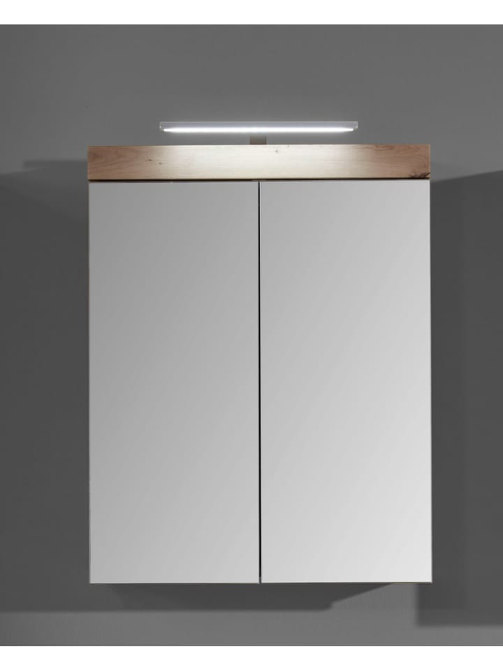 ebuy24 Spiegelschrank AmandaMando Eiche Dekor 60 x 17 cm günstig kaufen onesize