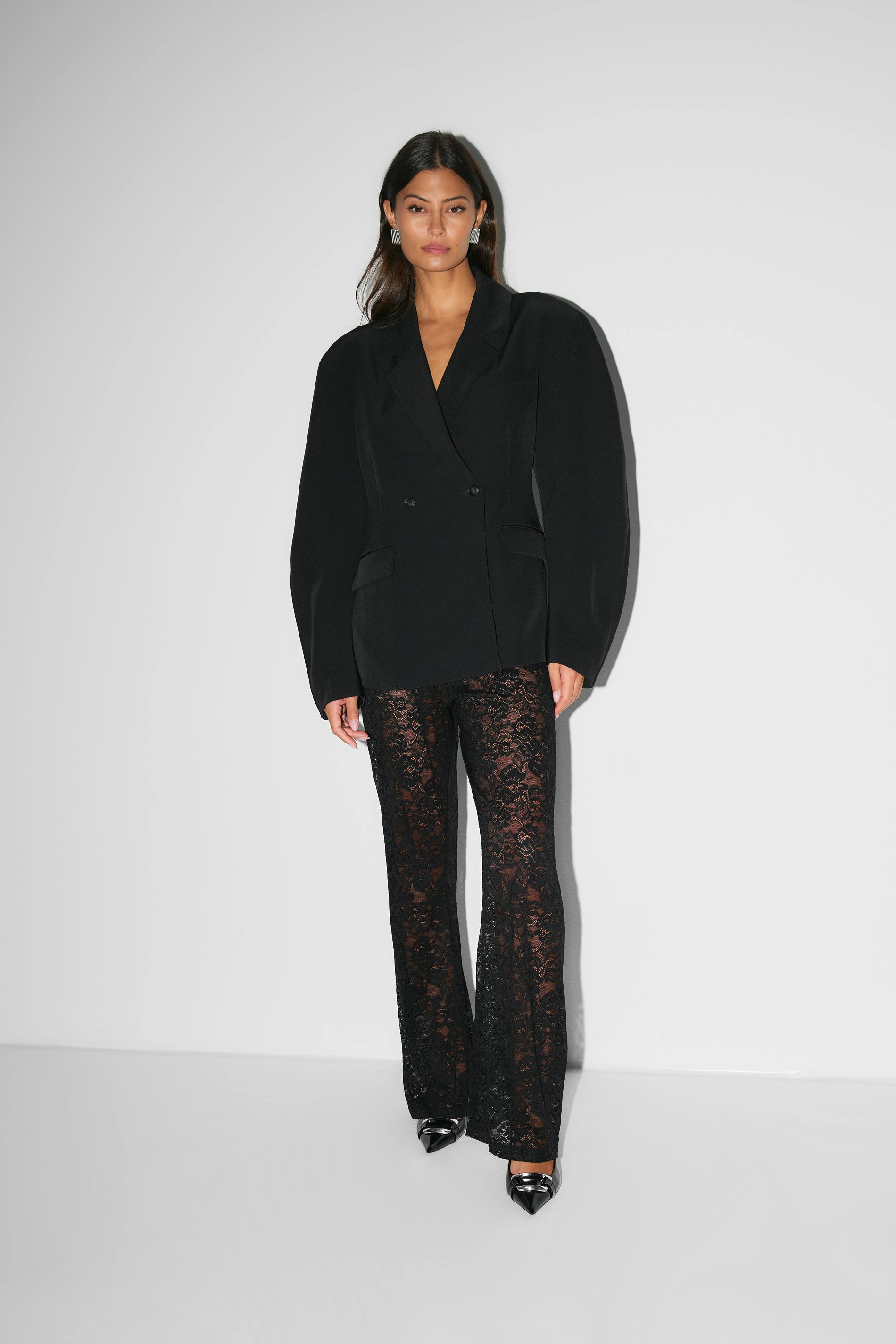 Lace trousers