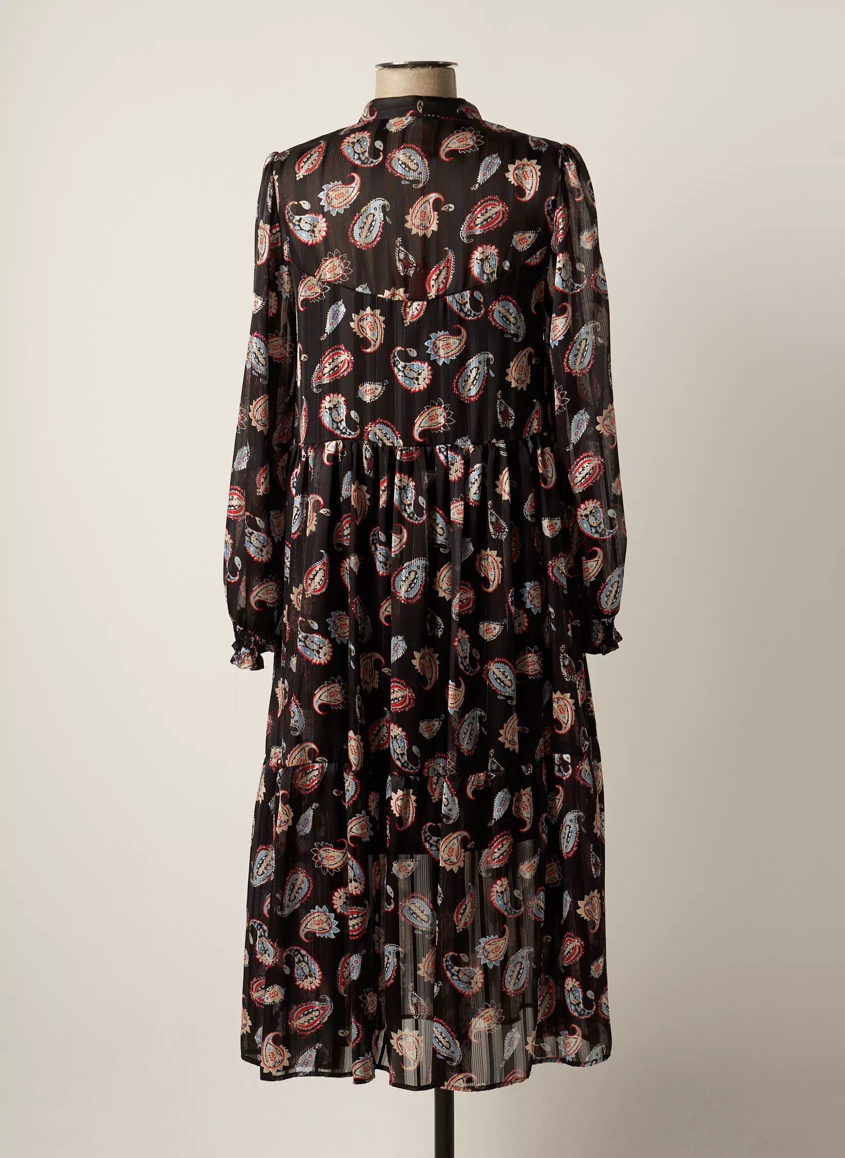 Imperial Robes Mi Longues Femme couleur noir
