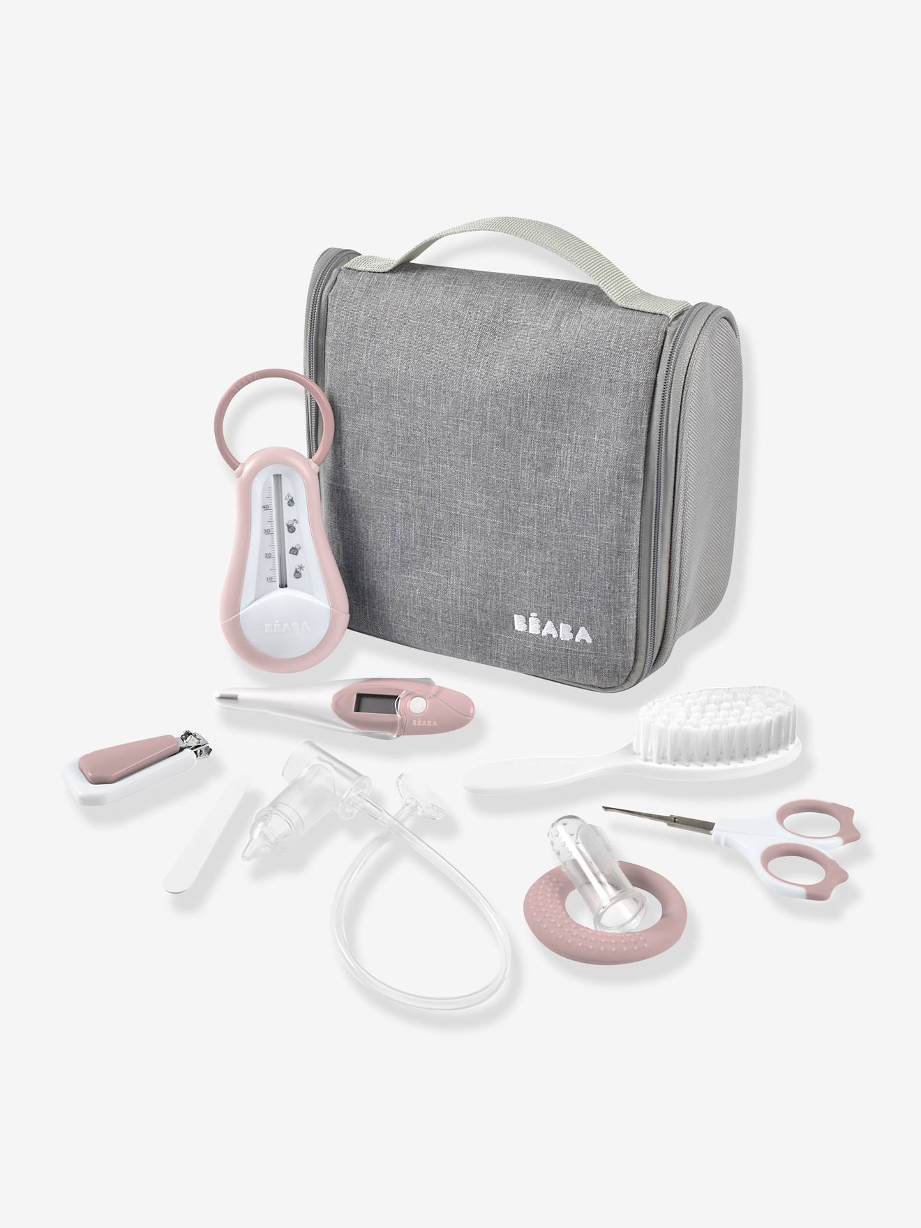 Trousse de toilette nomade 9 accessoires BEABA green blue