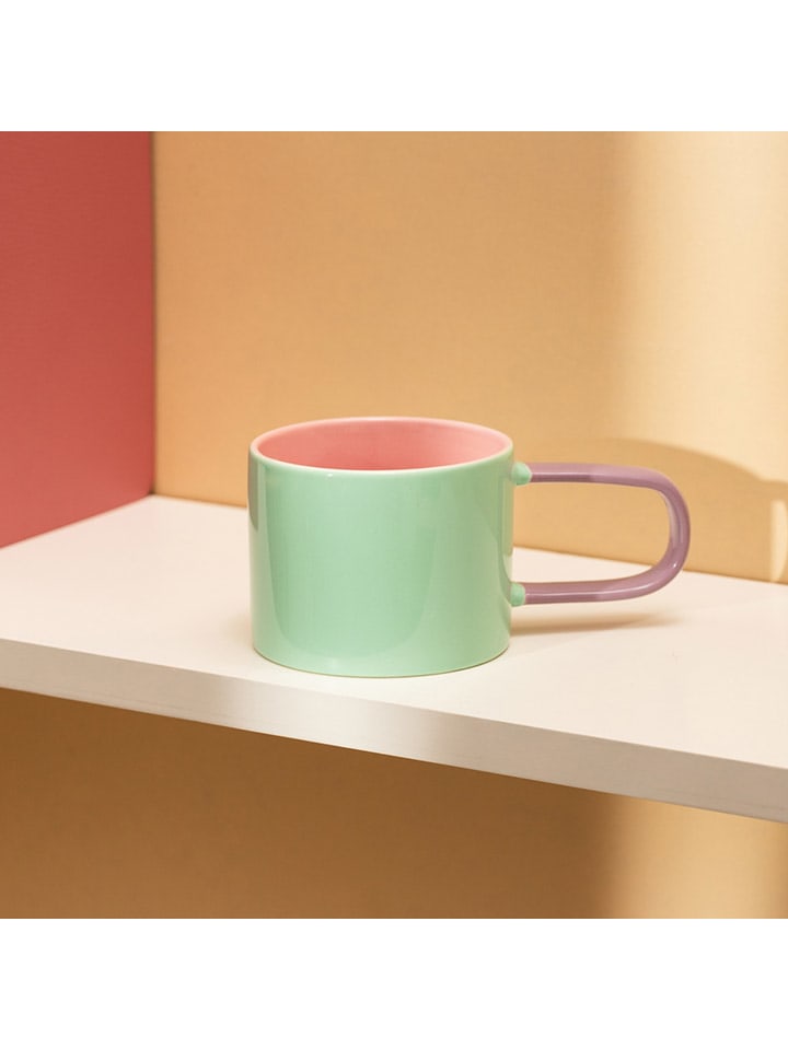 Homla Tasse ''Finko'' in Mint/ Rosa/ Lila - 300 ml günstig kaufen onesize