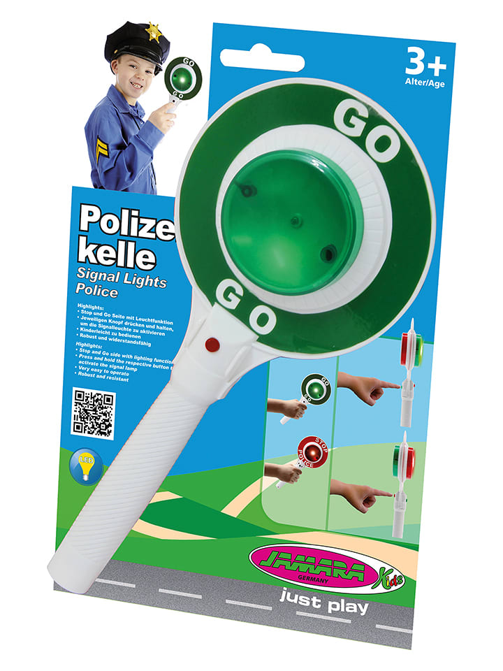 Jamara Polizeikelle in Grün/ Rot - (B)11,7 x (H)25,3 x (T)3,8 cm günstig kaufen onesize