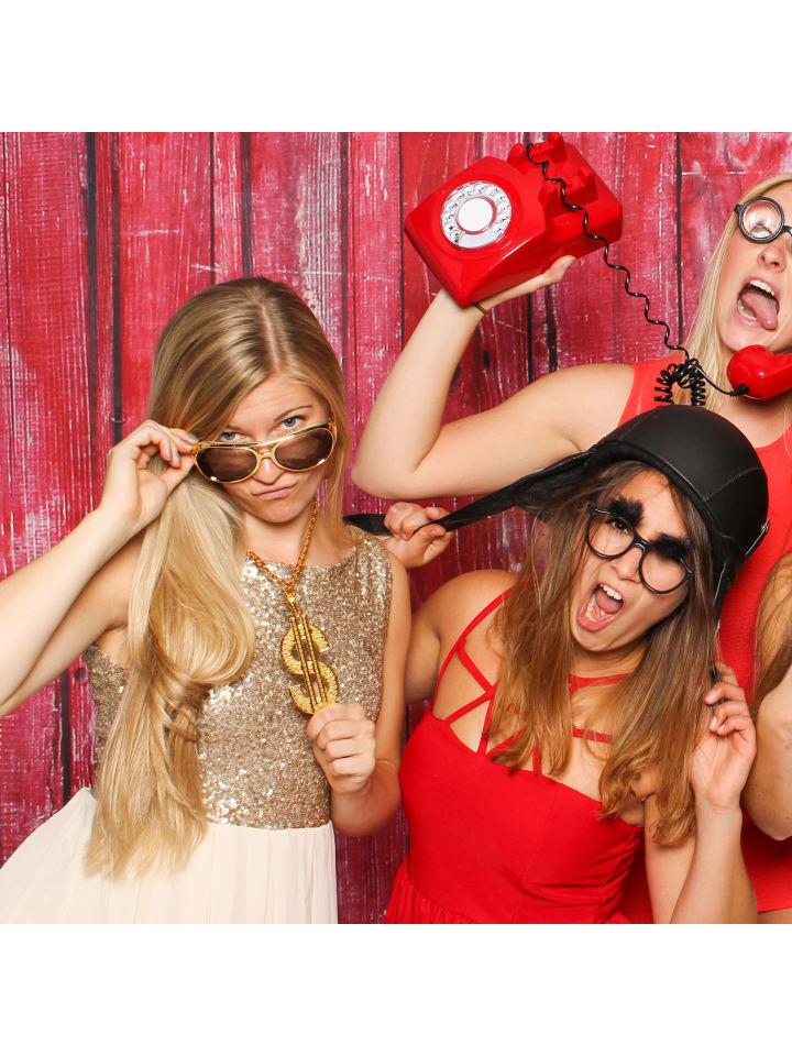 relaxdays 5 x Partybrille in Gold günstig kaufen onesize