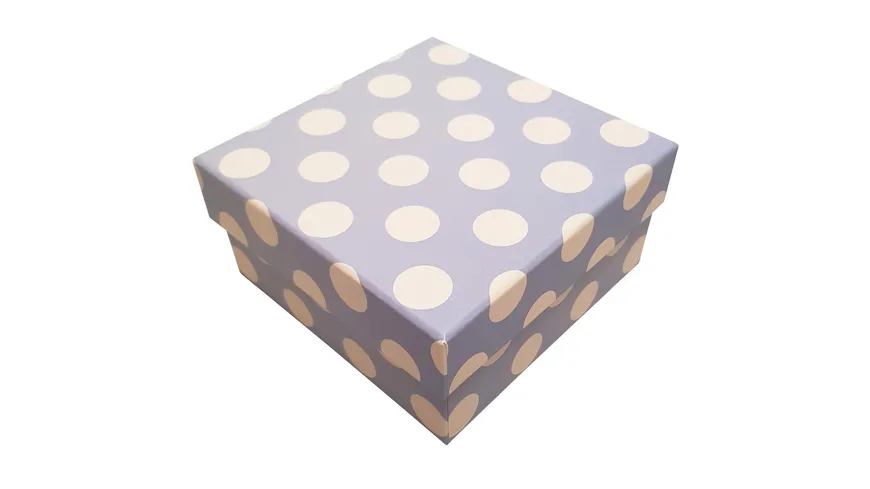 Kartonage Punkte 12x12x10cm