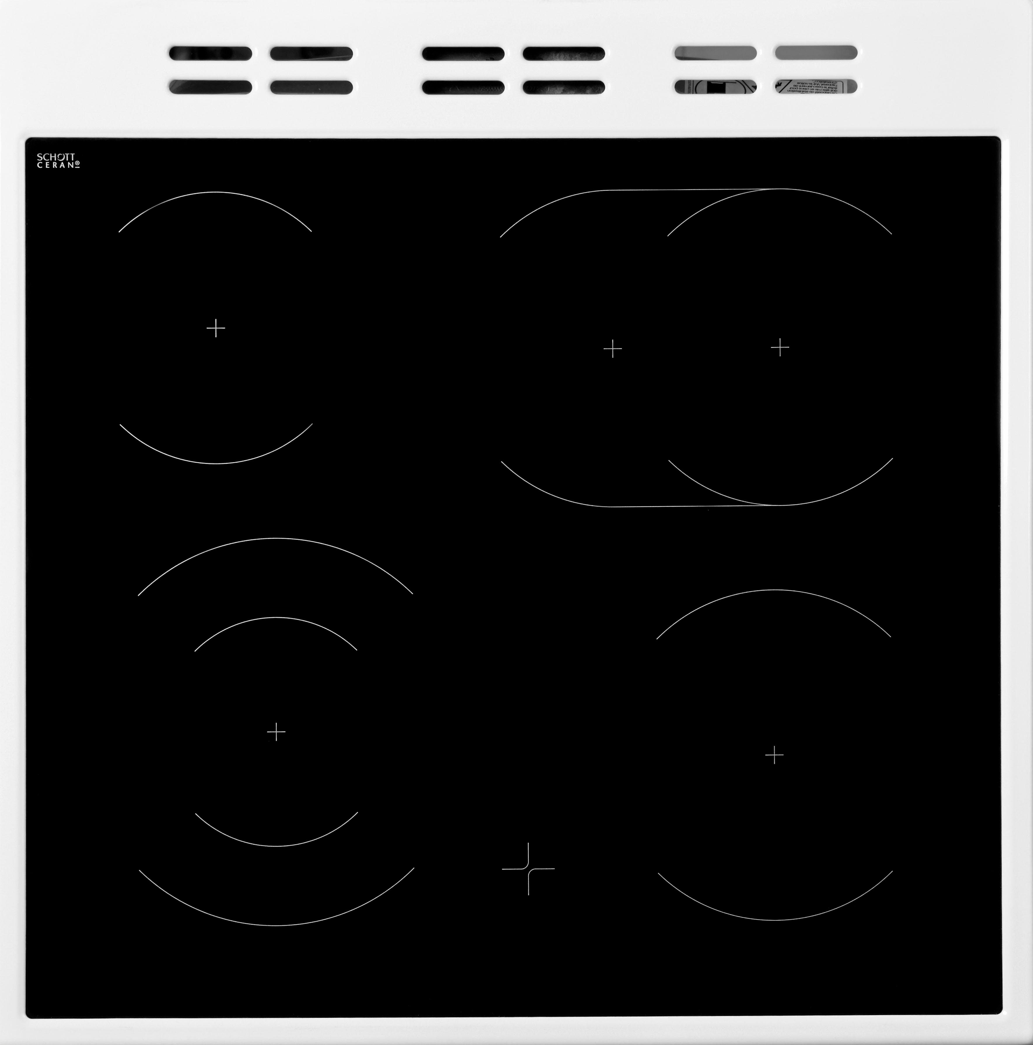 BEKO Elektro-Standherd FSM67320G, mit Teleskopauszug nachrüstbar, mit Restwärmeanzeige