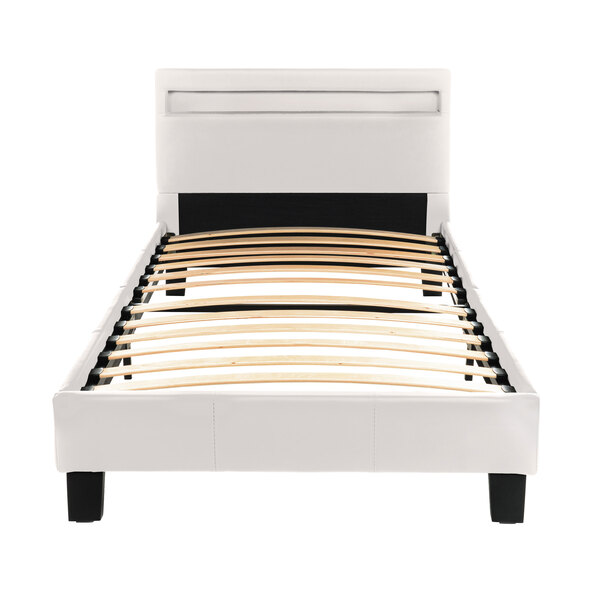 LED Bett ASTRO, weiß, 90 x 200 cm