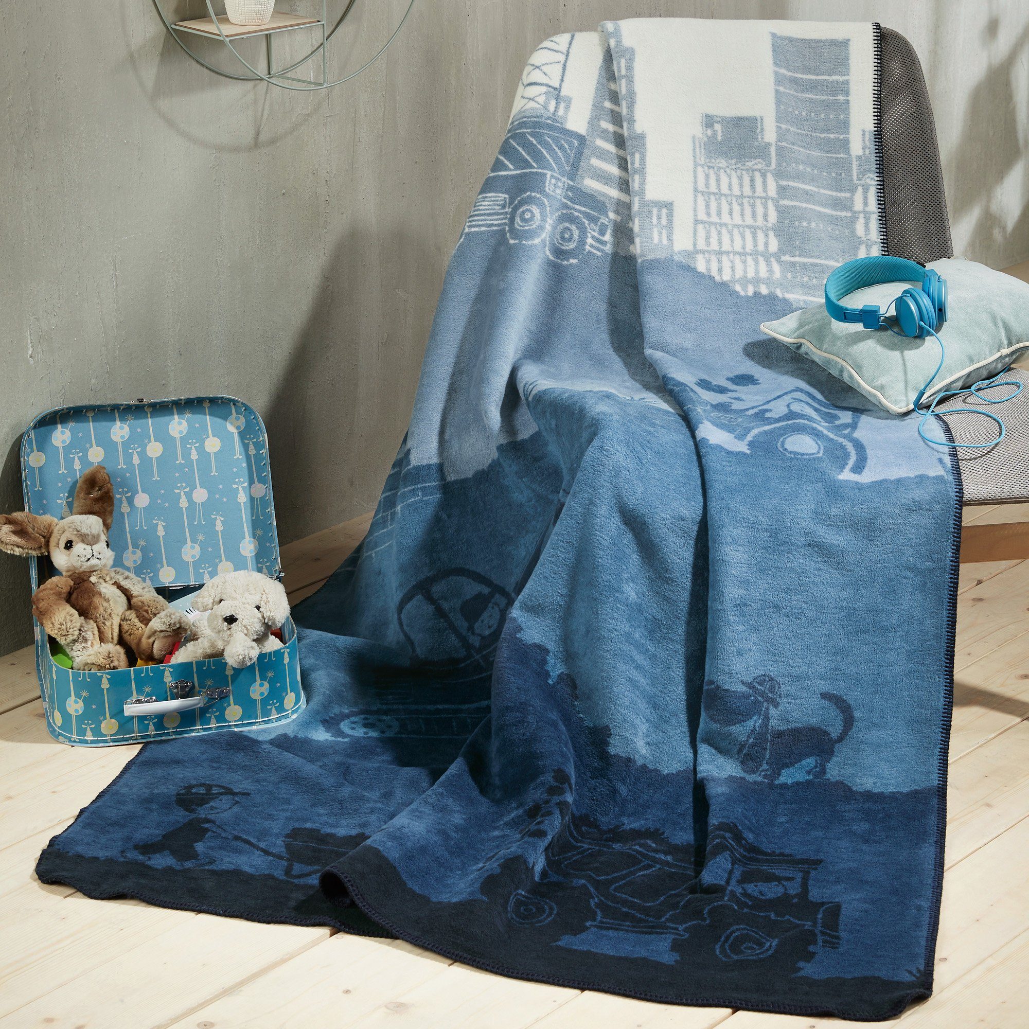 Kinderdecke Kinderdecke, Erwin Müller, Baumwollmischung Motiv