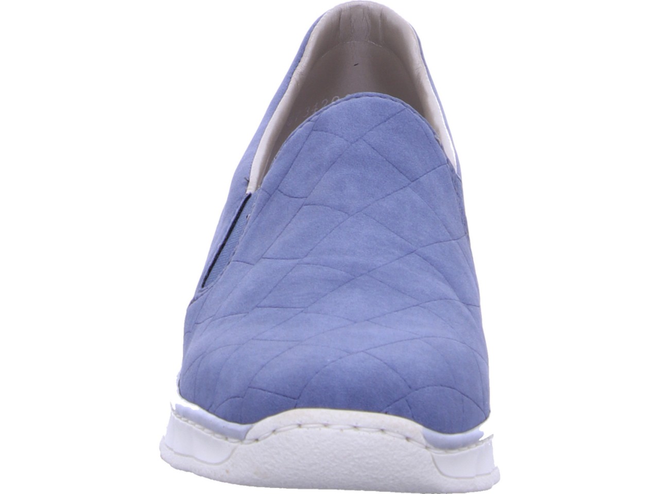 RIEKER Sportliche Slipper blau