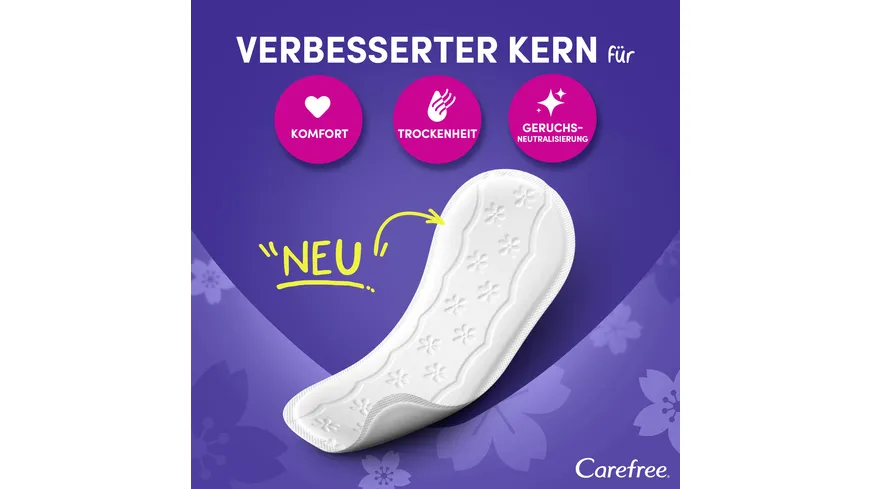 Carefree Plus Normal x56 Slipeinlagen leichter Duft