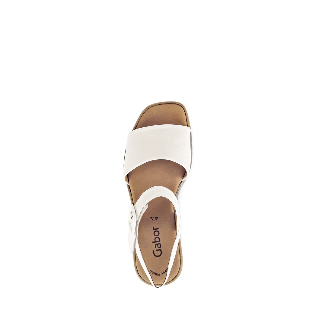 Gabor fashion Riemchensandale creme