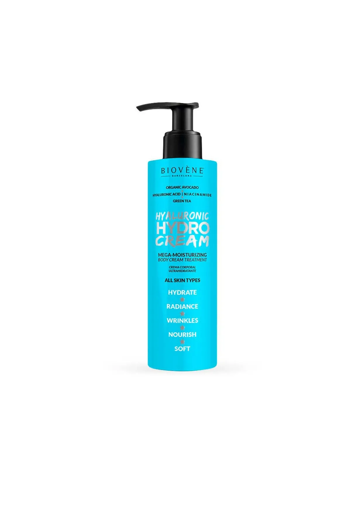 BIOVENE  Hyaluronic Hydro Cream Mega-feuchtigkeitsspendende Körpercreme Behandlung Biovène 200 ml