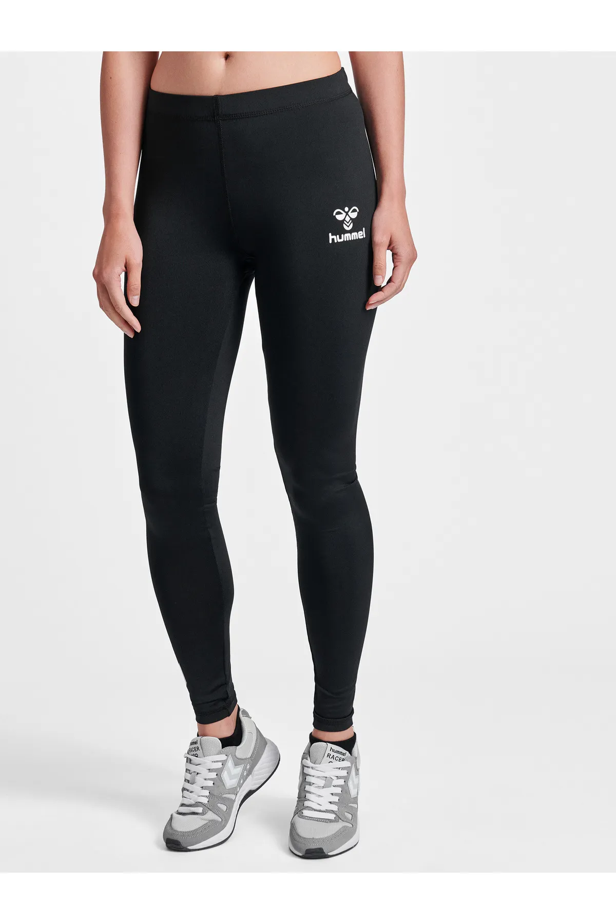 hummel  Sport-Leggings - Schwarz - Mittlerer Bund