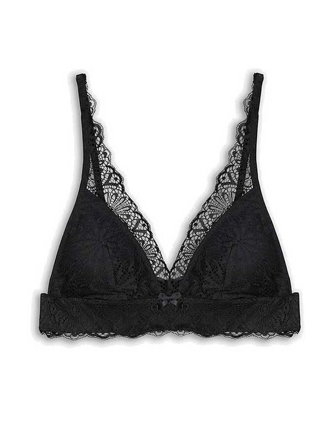 Bustier - Spitzenbesatz
