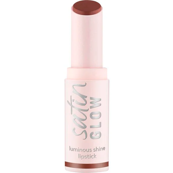 Essence Satin Glow 06 Deja-Brew ragyogóan fényes rúzs 3,5g