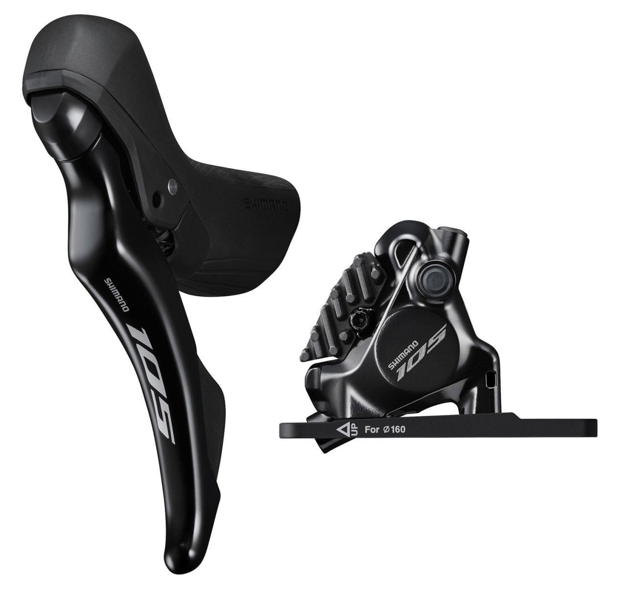 Shimano 105 ST-R7120+BR-R7170 2-fach Scheibenbremse links kaufen | Bike-Discount