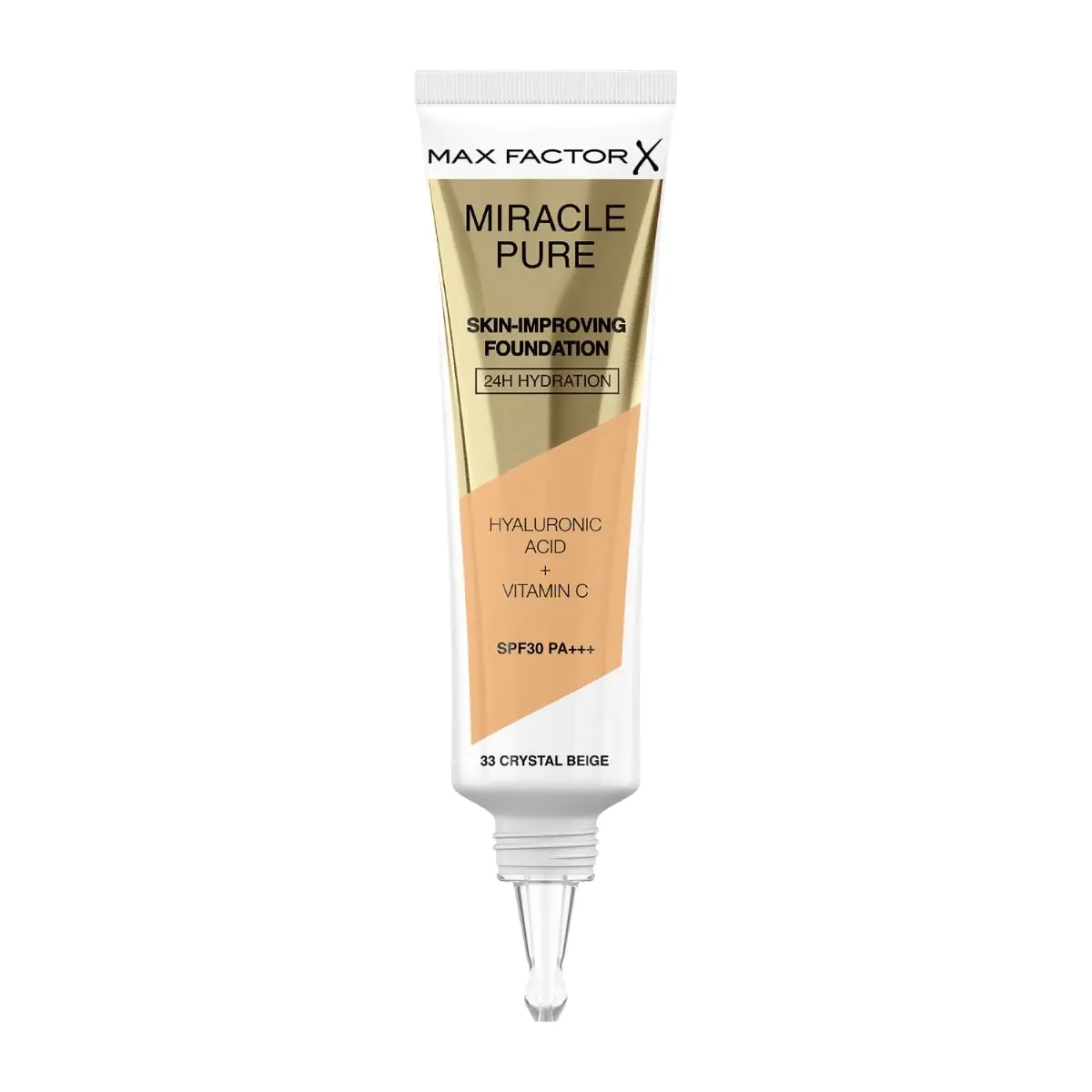 „Max Factor Miracle Pure“ makiažo pagrindas, 33 Crystal Beige