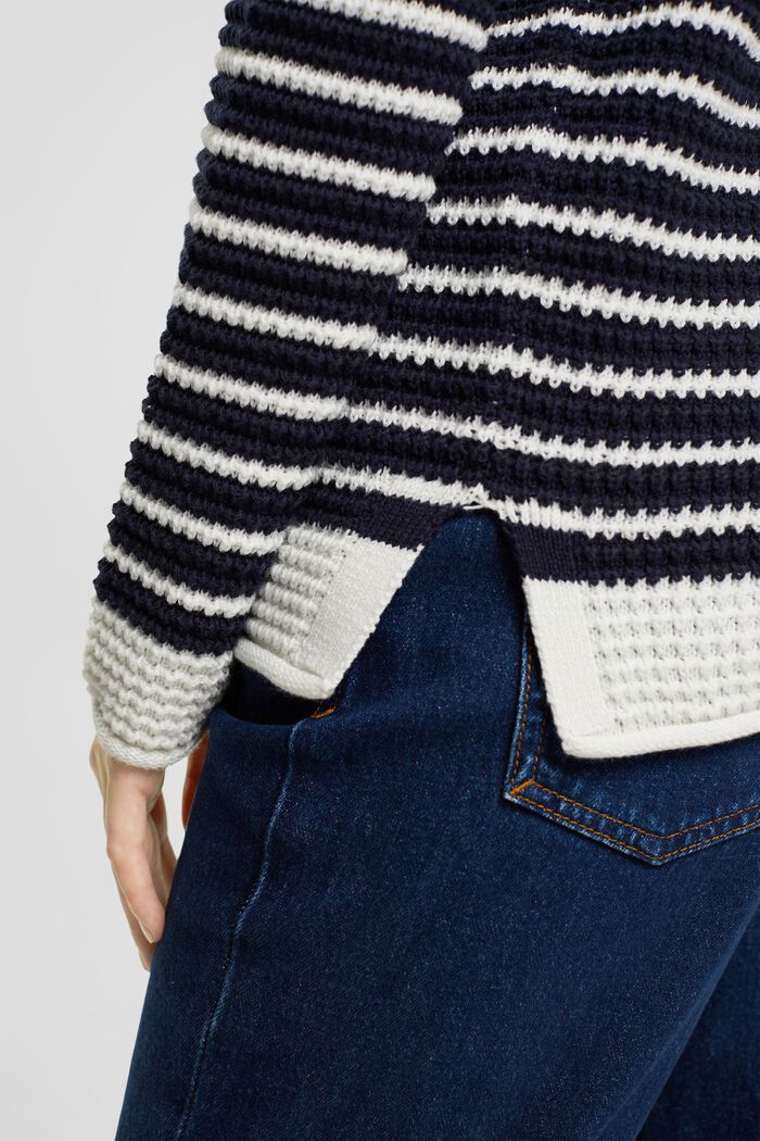 Pullover aus Strukturstrick